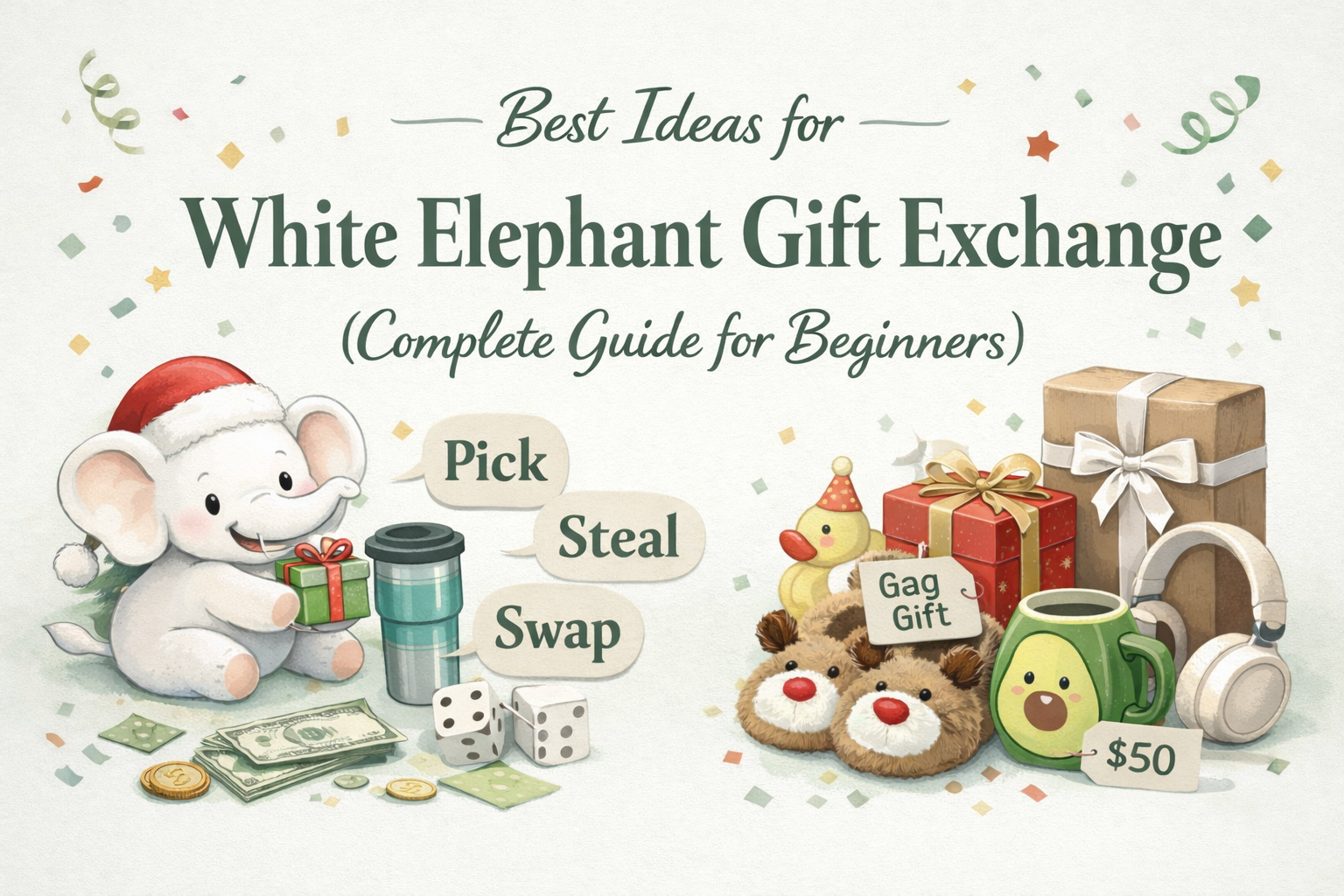 Best Ideas for White Elephant Gift Exchange